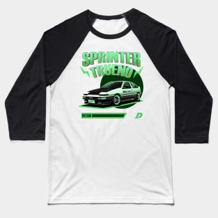 Initial d AE86 trueno Baseball T-Shirt